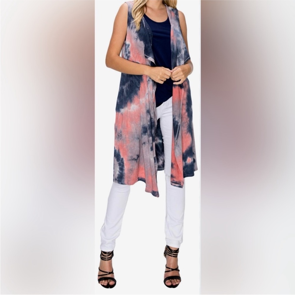 COIN 1804 Women's Vest Cardigan - Casual Open
Front Hoodie